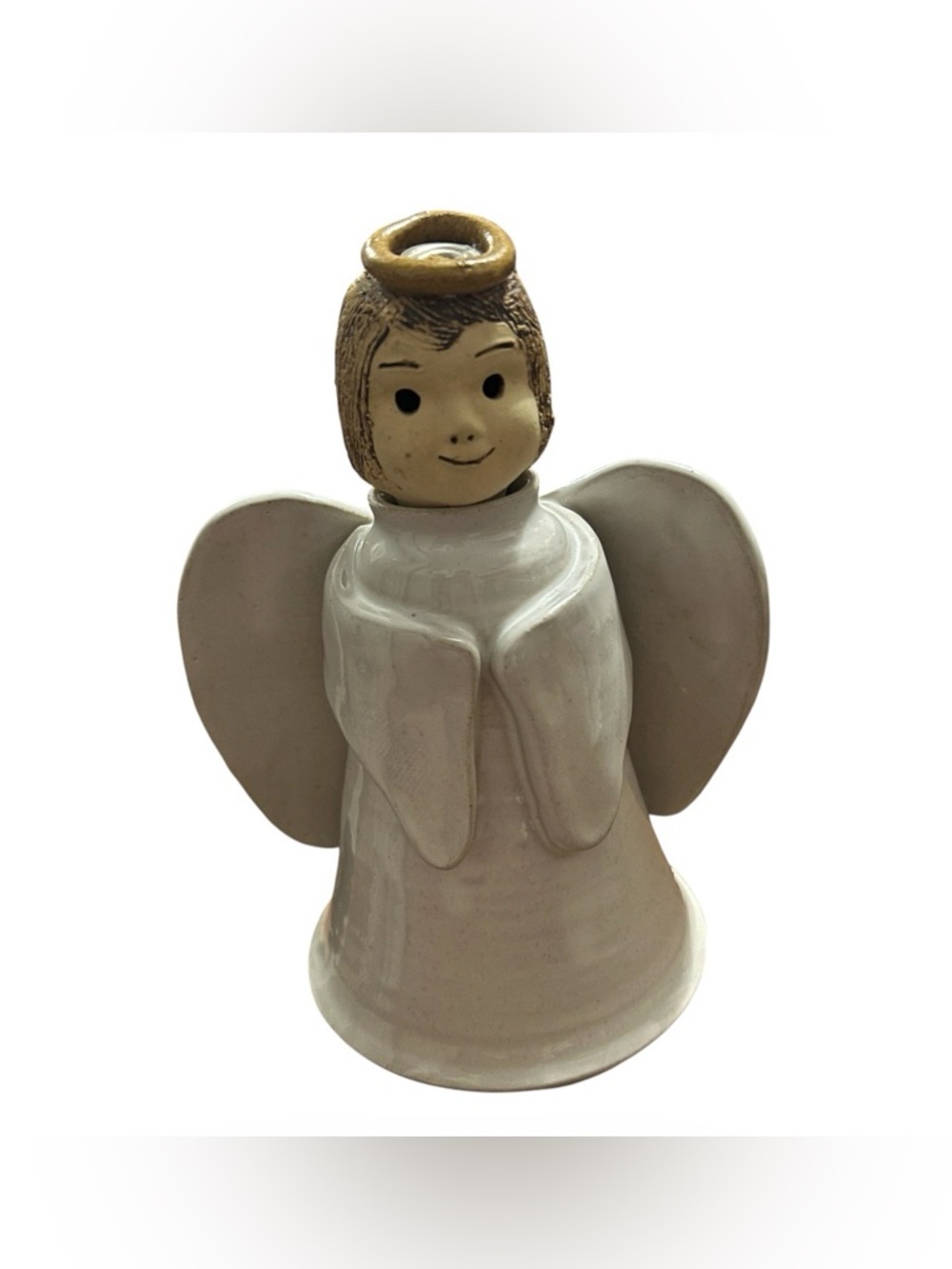 Vintage Rita Ward Angel Oil Lamp - Terra Studios Ozarks - Handcrafted